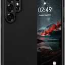 Meifei Magnetic Phone Case for Samsung Galaxy S25 Ultra 6.9” 5G 6.9" Liquid Silicone Soft Rubber Durable, Drop-Resistant, Slim, Support for Magsafe S25 Ultra (2025),Black