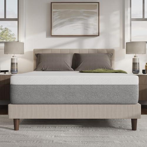 Novilla 10 Inch Mattress Full, Gel Full Memory Foam Mattress in a Box with Comfort Foam for Back Pain Relief & Body Support & Cool Night Sleep, CertiPUR-US Certified