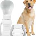 BMN Portable Dog Water Bottle, Collapsible Pet Water Bottle,Large Capacity for Big Dogs Leak-Proof Travel Dispenser, Foldable Bowl for Hiking Walking Outdoors19oz