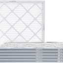 Amazon Basics 20x25x1 Air Filter 6-Pack, MERV 8 AC Furnace Filters, Removes Dust, Electrostatic, Allergen Control (Actual Size: 19.75" x 24.75" x 0.75")