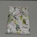 AWJTNCQ Sage Green Leaf Kitchen Curtains Valances for Windows Spring Summer Eucalyptus Leaves Window Valance Farmhouse Short Topper Rod Pocket Curtain for Living Room Bathroom Bedroom Decor 54x18 Inch