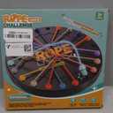 Rope Untangling Puzzle Game, Educational Strategy Board Game for Kids & Adults, Family Travel Party Games with Multi-Level Challenges, Gifts for All Ages(Manual on Box) (Large(8.8 in))