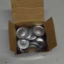 1.5 Inch Perforated Insulation Pins Self Locking Washers Flat Washer Round Galvanized Steel Plaster Washers for Wall and Ceiling (200 Pieces)