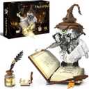 Magic Owl Building Block Set for Adults, Compatible with Lego, White Birds Model Toys Gifts for Home & Office Decor, Collectible 1162PCS Animals Building Sets Gifts for Boys Kids Girls