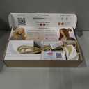 Shark Glossi 2-in-1 Hot Tool and Air Glosser, Ultra-Fast, Ultra-Glossy Blowouts at-Home, Heat-Controlled Ceramic, Curly, Coily, and Color Friendly, Liquid Gold, HT302GD