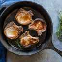Lodge Seasoned Cast Iron Skillet 12 Inches - PFAS-Free, Non-Toxic Cookware - Use with an Oven, Stove, Grill, or Campfire - Naturally Non-Stick & Oven Safe
