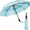 Mr. Pen- Windproof Travel Umbrella, Small Water-Resistant Automatic Folding Umbrella for Rain and Sun, Light, Compact and Portable for Women & Men, Fits Car & Backpack