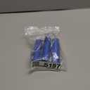 Saillong Pool Tool Holder and Organizer, 1-1/4" Pool Cleaning Accessory Organizer for Brushes, Leaf Rakes, Skimmers, Vacuum Head, Blue Equipment Storage Rack with 3 Holder, 3 Hook and 1 Key Chain Loop