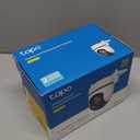 Tapo 3K 5MP Outdoor Pan/Tilt Security Wi-Fi Camera  360 View, Free Person/Vehicle Detection, Starlight Color Night Vision, IP66, Sound and Light Alarm, Works w/Alexa and Google Home, VistaCam 360