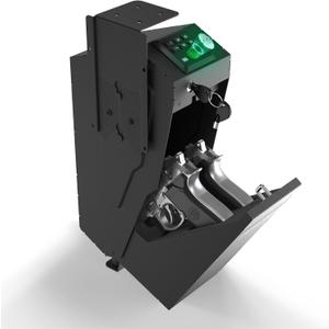 HARDROCK Gun Safe for Pistols, Biometric Wall Mounted Handgun Safe Box for Desk, Bedside,Truck，Drop Down Quick Access Security Safe with Fingerprint Keypad Lock for Home nightstand
