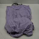 Senllen Women's Linen Dress Summer Loose Flowy Sundress Contrast Spaghetti Strap Sleeveless Backless Beach Maxi Long Dresses XL