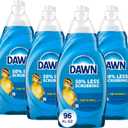 Dawn Ultra Dish Soap, Dishwashing Liquid, Original, Dish Soap Liquid, Dish Soap Refill, 4x24 Fl Oz Bundle