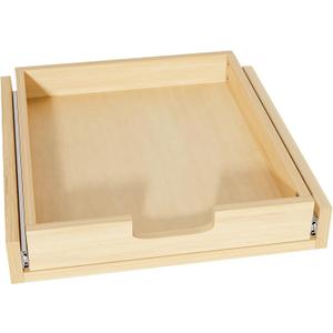 Pullout Cabinet Organizer, 23''W21''D3''H Slide Out Shelves for Kitchen Cabinets, Pull out Drawers for Kitchen Cabinets, Pantry, Bathroom, & Storage Organization (Single Layer)