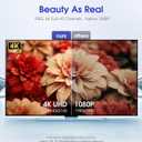 WUMINGLU TV Antenna Indoor, Digital TV Antenna for Smart TV Indoor Outdoor 680+ Miles Long Range Clear 2024 Rate 4K HD TV Amplified Signal Booster Local Channel 33ft
