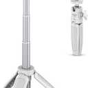 ULANZI Extension Pole Tripod, Mini Selfie Stick Tripod Stand Handle Grip for iPhone 13 Pro Max Samsung OnePlus Google Smartphone Canon G7X Mark III Sony RX100 DJI Osmo Nano Cameras Vlogging (White)