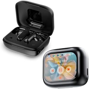 SIXTHGU Ear Buds Wireless Earbuds Bluetooth 5.4 Headphones with 40H Playtime Touch Screen Earbuds (Black)