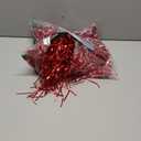 3 Pack 10 in Cheerleading Pom Poms and Large Cheerleader Hair Bow for Girl, Cheer Pompoms Foil Pompoms Hand Flowers for Adults, Kids, Party Dance Sports (Red)