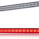 Third 3rd Brake Light LED for 2007-2014 Chevy Tahoe Suburban/GMC Yukon, High Mount Rear Brake Lights Assembly for 07-14 Yukon XL, Waterproof Center Cab Lamp Stop Light (Clear)