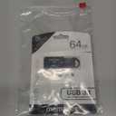 Memorex 64GB USB-3.1 4K Ultra HD USB Flash Drive Black
