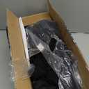 Metal Arch Backdrop Stand and Cover Set 7.2 ft, Wedding Arch Stand with Black Cover for Party, Birthday, Wedding, Bridal Shower, Baby Shower (Black, 7.2 ft)