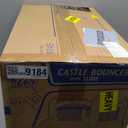 ACTION AIR [Updated Version] Bounce House, Inflatable Bouncer with Air Blower, Jumping Castle with Slide, Family Backyard Bouncy Castle, Durable Sewn with Extra Thick Material, Idea for Kids (C-9745)