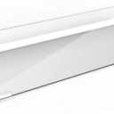 Richboom Clear Acrylic Tilted Computer Keyboard Holder for Easy Ergonomic Typing, Upgraded Version, Keyboard Stand with Silicone Anti-Slip Case for Office Desk, Home, School, Clear