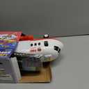 Dwi Dowellin Airplane Toy with Fire Truck Cars and Play Mat,Plane with Lights and Sounds for 3 + Years Old Boys and Girls