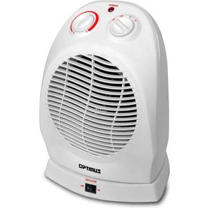 Optimus H-1382 Portable Oscillating Fan Heater with Thermostat