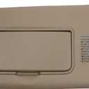 Left Driver Beige Sunvisor Replacement Compatible with 2004-2010 Kia Sportage 852021F090EZ Sun Visor 852011F090LX
