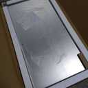 Briivue 55x30 Inch Black Bathroom Mirror for Wall, Thick Metal Framed Rectangle Mirrors for Over Sink, Bedroom, Living Room, Entryway, Anti-Rust, HD Tempered Glass