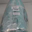 Barydat 2 Pcs 59 x 19.6 Inch Waterproof Bench Cushions for Outdoor Furniture Thicken Patio Swing Cushions 2/3 Seater Couch Cushion Backrest Replacement with Ties for Garden Porch Lounger, Turquoise