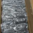 Solar Post Cap Lights Outdoor 16pack, Waterproof Solar Powered Deck Fence Post Lights for 4x4 Wood/Vinyl Posts, Solar Outdoor LED Light with Cool/Warm Lighting Decorate Garden Patio Porch (Black)