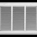 18" X 12 Steel Return Air Filter Grille for 1" Filter - Removable Face/Door - HVAC Duct Cover - Flat Stamped Face - White [Outer Dimensions: 20.5 X 13.75]
