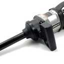 1" Air Impact Wrench Gun Heavy Duty Pneumatic Tool Long Shank Commercial Truck Mechanics w/Case