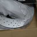 Brembo 09.9313.33 Floating two piece UV Coated Pillar Vented drilled + Slotted Front Brake Rotor MERCEDES-BENZ OE# A2304211212