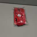 Women's Mesh Lace Shrug Crop Top Y2K Aesthetic Grunge Arm Sleeves Cardigan with Bow Going Out Shirts Summer (Red 1)