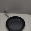 OXO Enhanced 10" Frying Pan Skillet, PFAS-Free Ceramic Nonstick, Durable Hard Anodized Cookware, Scratch Resistant, Stainless Steel Handle, Good Grips, Dishwasher Safe, Oven safe, Black