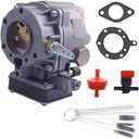 Carburetor Compatible for Briggs and Stratton 19.5 HP Model 42E707 Type 2631-E1 No: 19306 693480 Craftsman LT1000 917270821 V-Twin