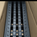 MaxxHaul 50515 6.25" Lift Car Ramps, 2-Pack  13,000lb GVW, Deep Grooved Surface for Stable Tire Placement, Heavy-Duty, Black