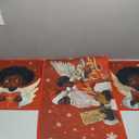 Ceenna 2 Pcs Winter Kitchen Rugs and Mats Set Snowflakes Let It Snow Reindeer Holiday Sink Floor Mat Kitchen Bathroom Xmas Tree Floor Decor for Home, 17 x 30, 17 x 47 Inch