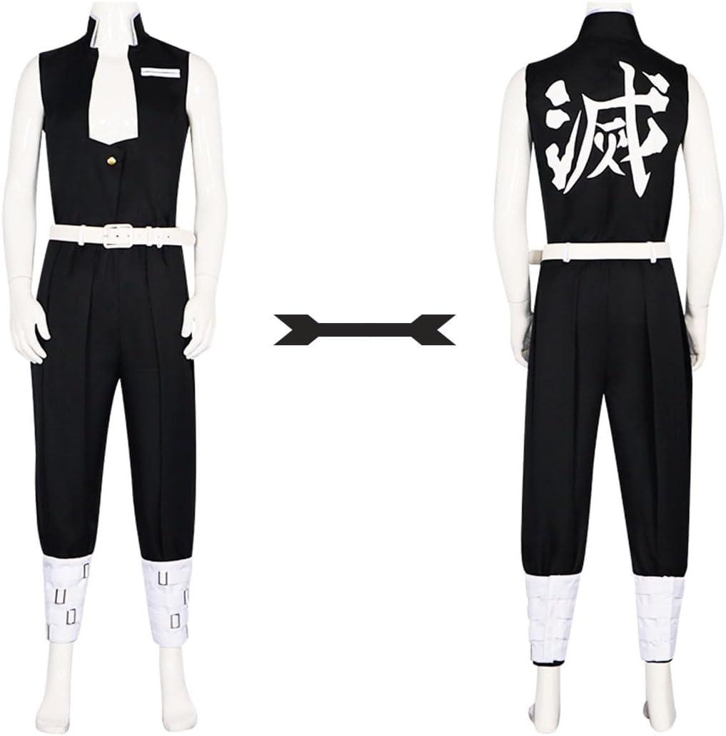 Haganezuka Hotaru Cosplay Mask Anime Cosplay Costumes Kimonos Outfit Uniform With Cloak Halloween, 3XL ,