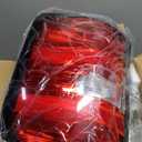 Wildwolf Tail Lights for Chevy Silverado 2007-2014-1500 2500 3500 2500HD 3500HD - Rear Brake Turn Signal, Black border, Rear Left Drive Side