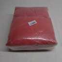 12 Pack Round Tablecloths - 120 Inch Red Polyester Table Cover, Stain & Wrinkle Resistant, Washable Fabric Table Cloth for Wedding Banquet Parties (12 Pack 120 Inch Round, Red)