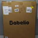 BABELIO Safety Gate Door Fits for Stairs, Narrow and Wide Doorways with Auto Close, Easy Install, No Drilling, Pressure Mounted for Baby, Child, Pets, Dog/Puppy, 26''-40'', White