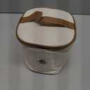 Stainless Steel Lunch Box, 3-Tier Insulated Bento Box Microwave Safe Soup Bowl for Adults, Thermal Food Container for Office Workers (Beige, 2pcs + Tableware + Insulated Bag)