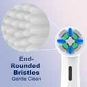 iO Replacement Heads Compatible with Oral B iO 2/3/4/5/6/7/8/9/10 Series Electric Toothbrush,Toothbrush Heads Compatible with Oral B iO,Gentle Gum Care Bristles for a Comfortable Clean,White
