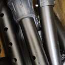 FORTEMOTUS Step Stool with Handle for Elderly with Wheel - Heavy Duty Bed Steps for High Beds for Adults with Adjustable Handle, Portable Foot Stool Ladder for Bedside, Kitchen, Car, RV, Bathtub (Dark)