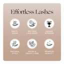 Velour Effortless Lashes, Natural Looking False Eyelashes, Fluffy & Lightweight No Trim Eyelashes, Reusable Fake Lashes For All Eye Shapes, Vegan & Cruelty-Free, Lash Glue not Included (Final Touch)