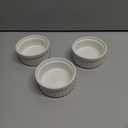 LE TAUCI Sauce Cups 2 OZ, Small Dipping Bowls, Mini Ceramic Ramekins Souffle Dishes, Sauce Dip Bowls for Charcuterie Boards, Microwave & Oven Safe, Set of 6, White