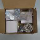 Crystal Cabinet Knobs Cabinets Knob, 4 Pack Flower Antique Brass Vintage Glass Clear Crystal Small Pull for Closet Dresser Drawers Cupboard, Retro Pulls Old Style Bronze Drawer Handle